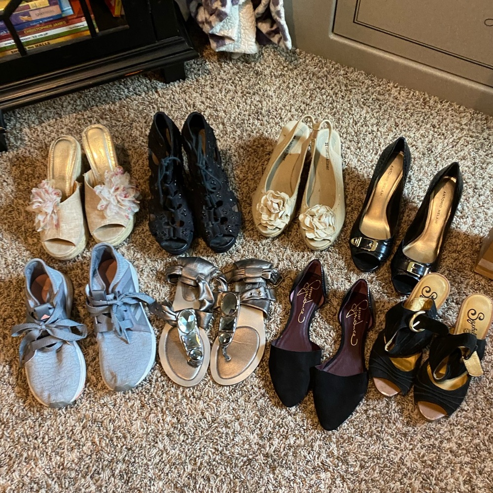 Shoes size 7.5-8 bundle!